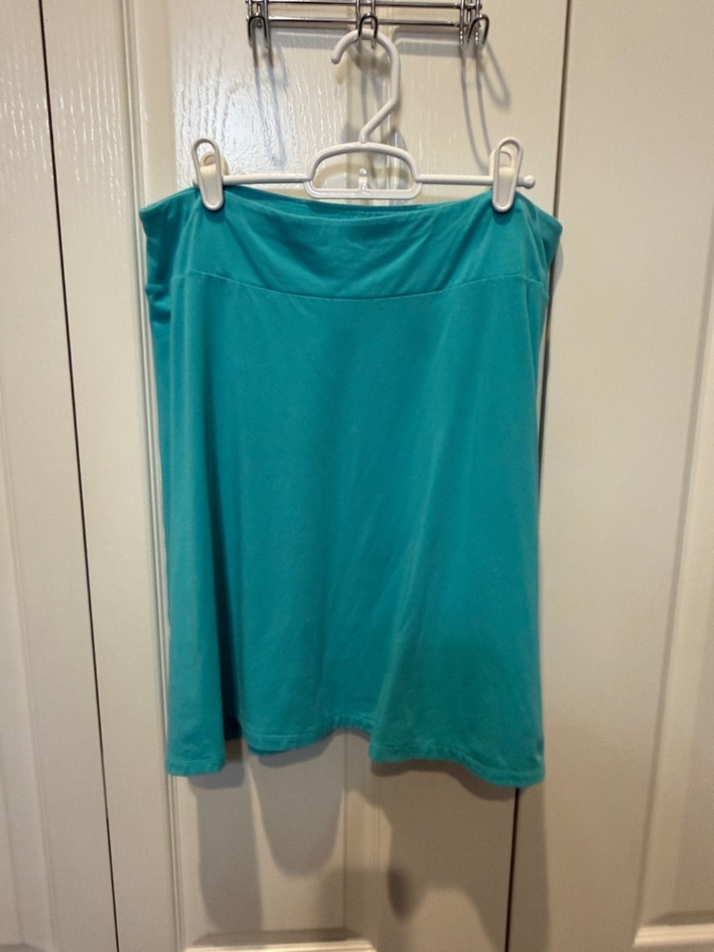 Columbia Omni-wick Turquoise A-Line Skirt - Smooth Stretch Fabric